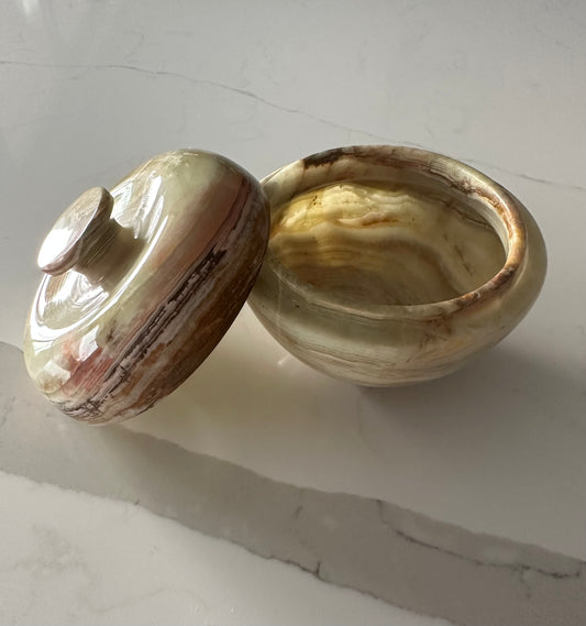 Green Onyx Jar