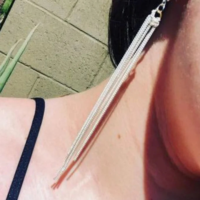 Delicate Chain Earrings