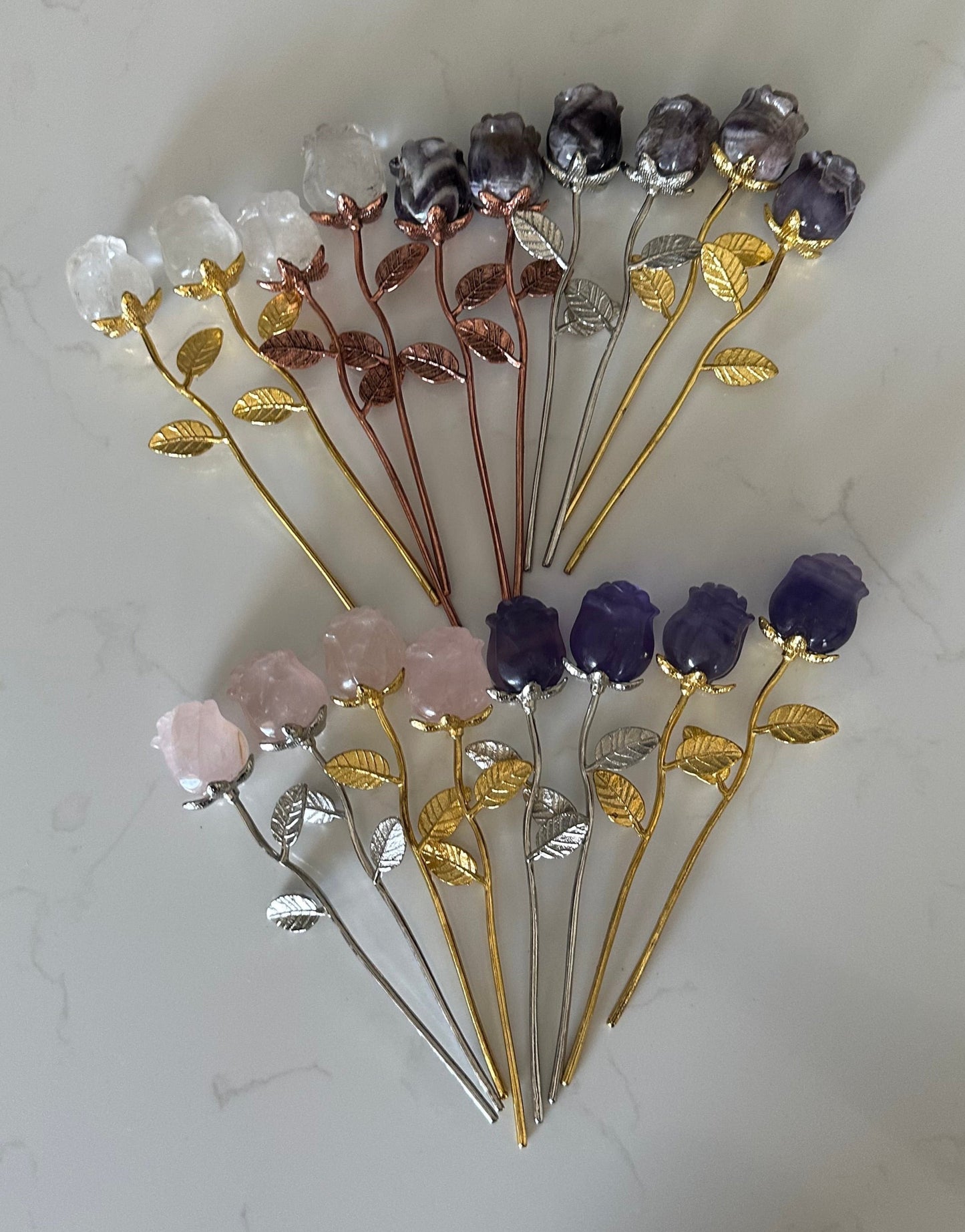 Everlasting Mini Crystal Rose