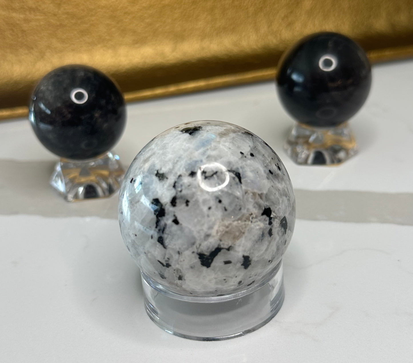 Rainbow Moonstone Sphere
