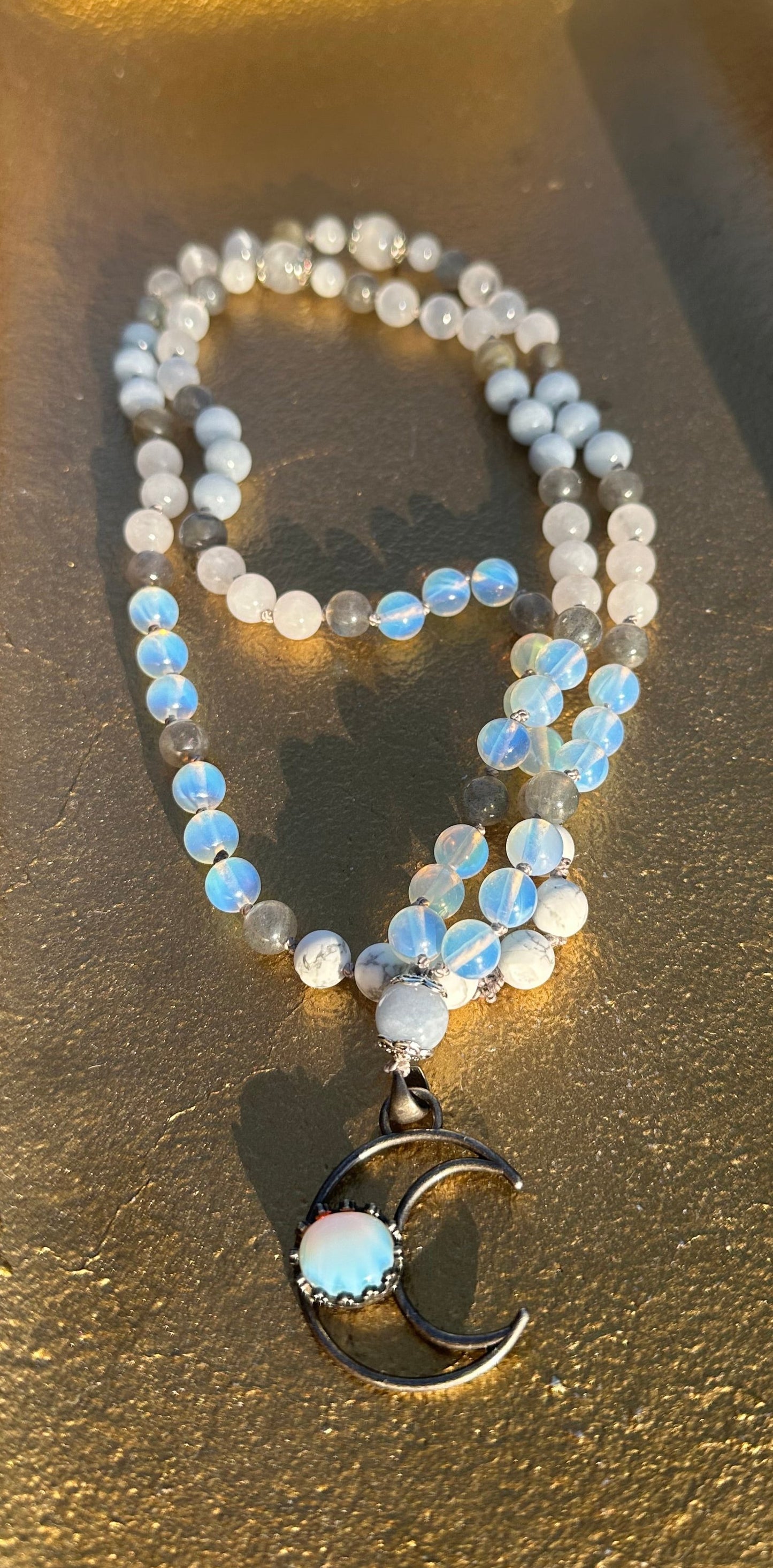 Angel Guide Moon Mala