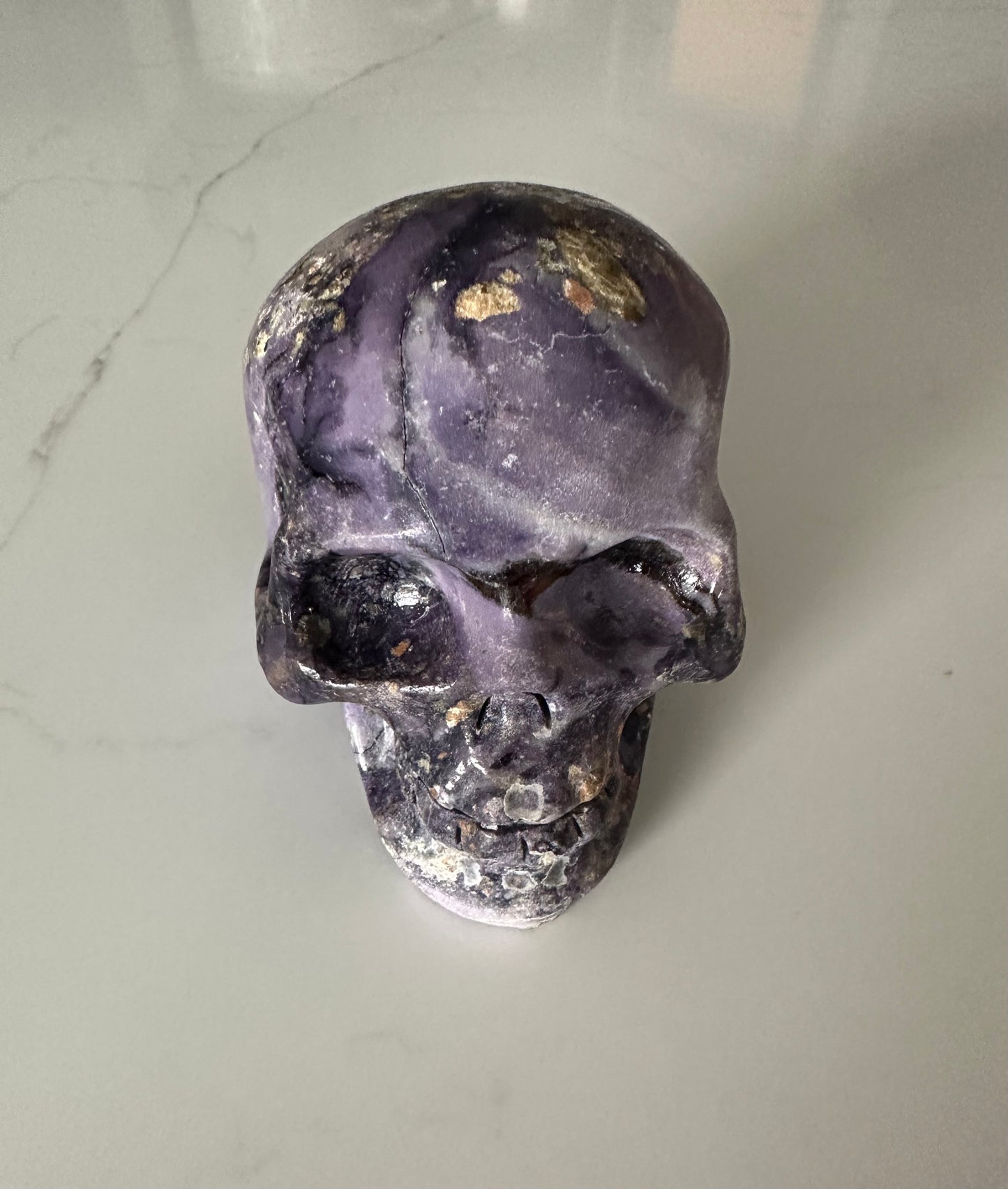 Root Fluorite Skull