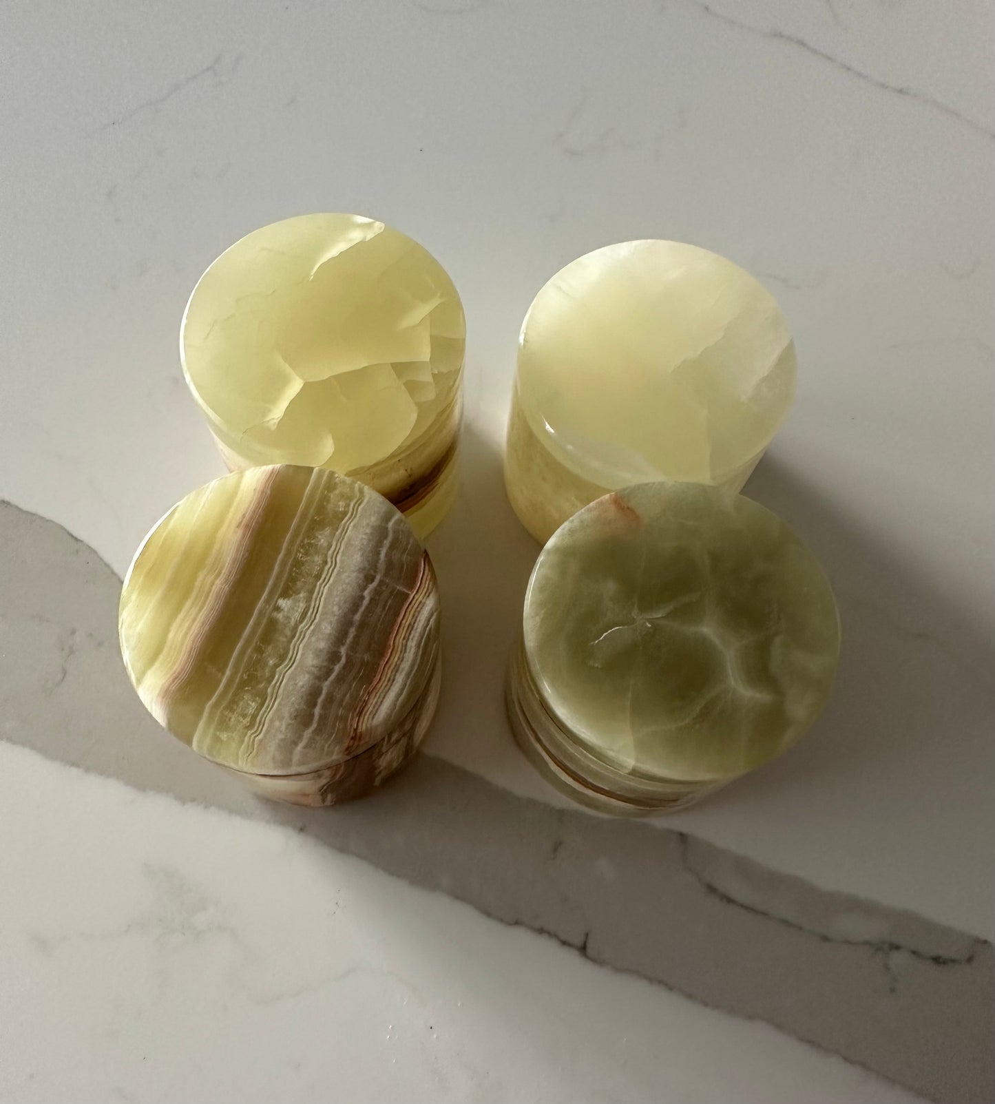 Mini Green Onyx Jewelry Box