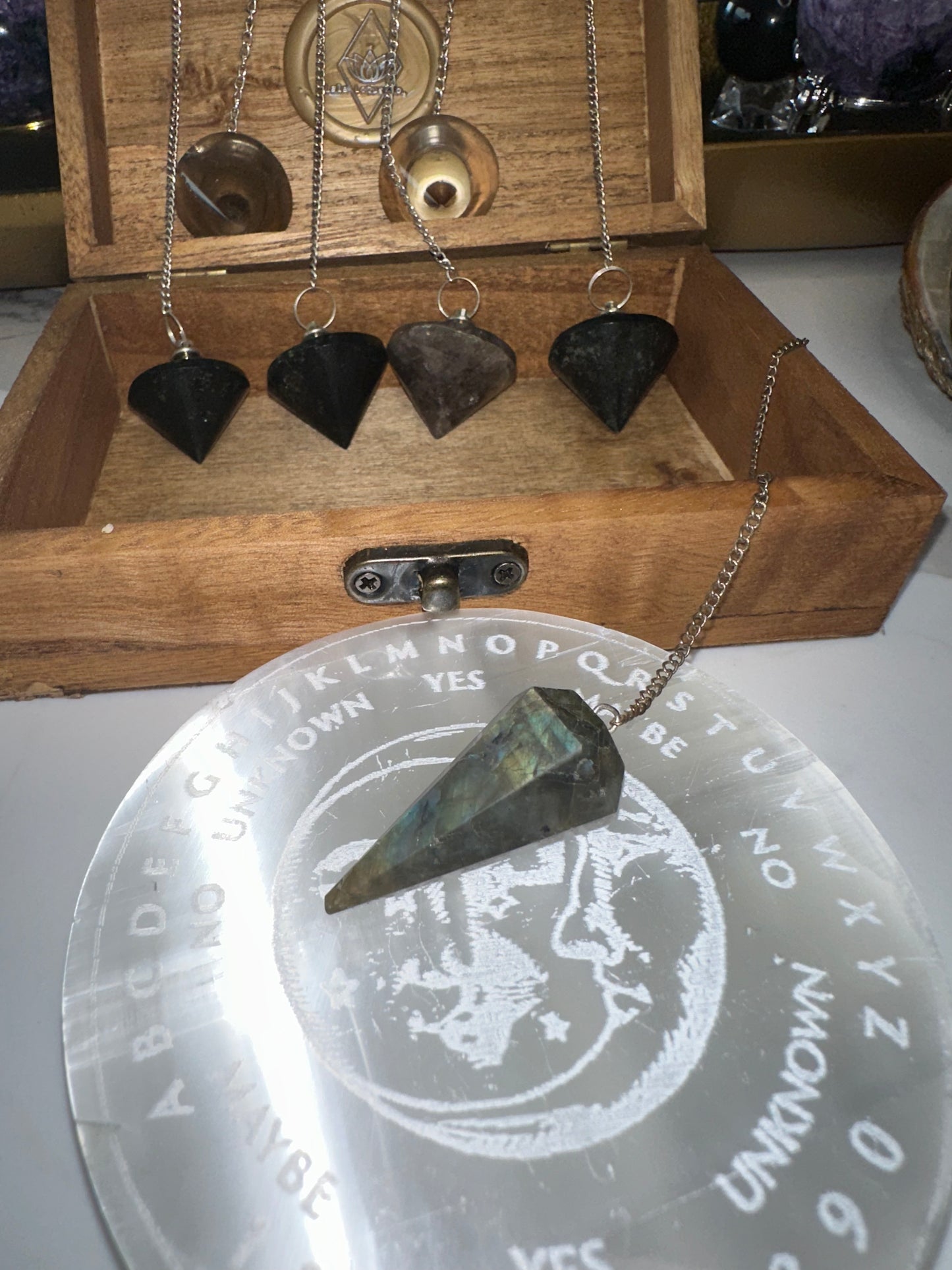 Crystal Pendulums