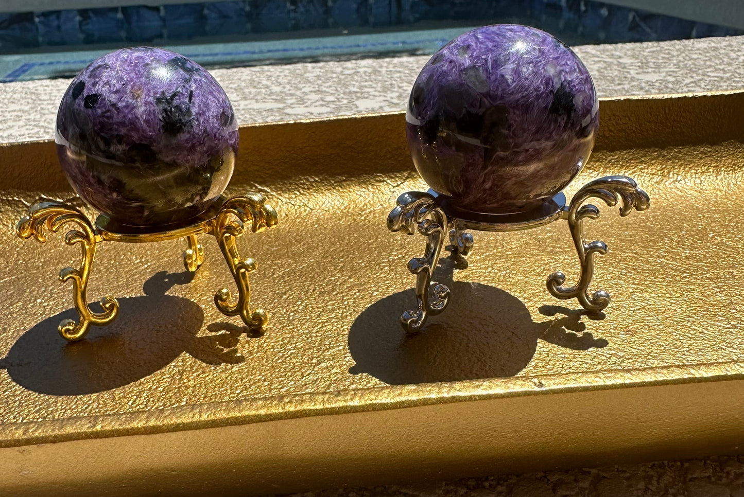 Charolite Spheres