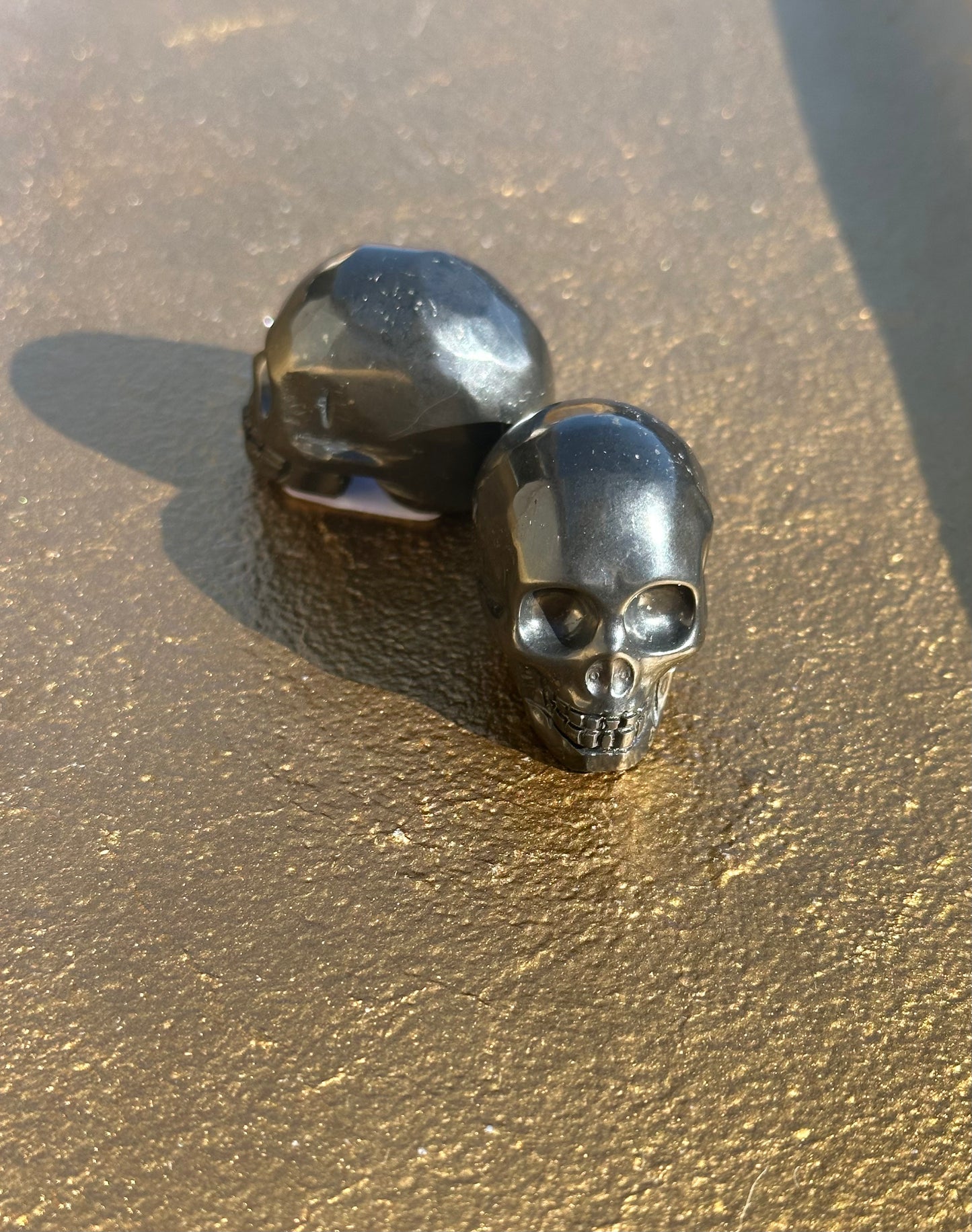 Mini Shungite Skulls (EMF Protection)