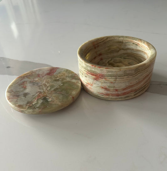 Green Onyx Jewelry Box