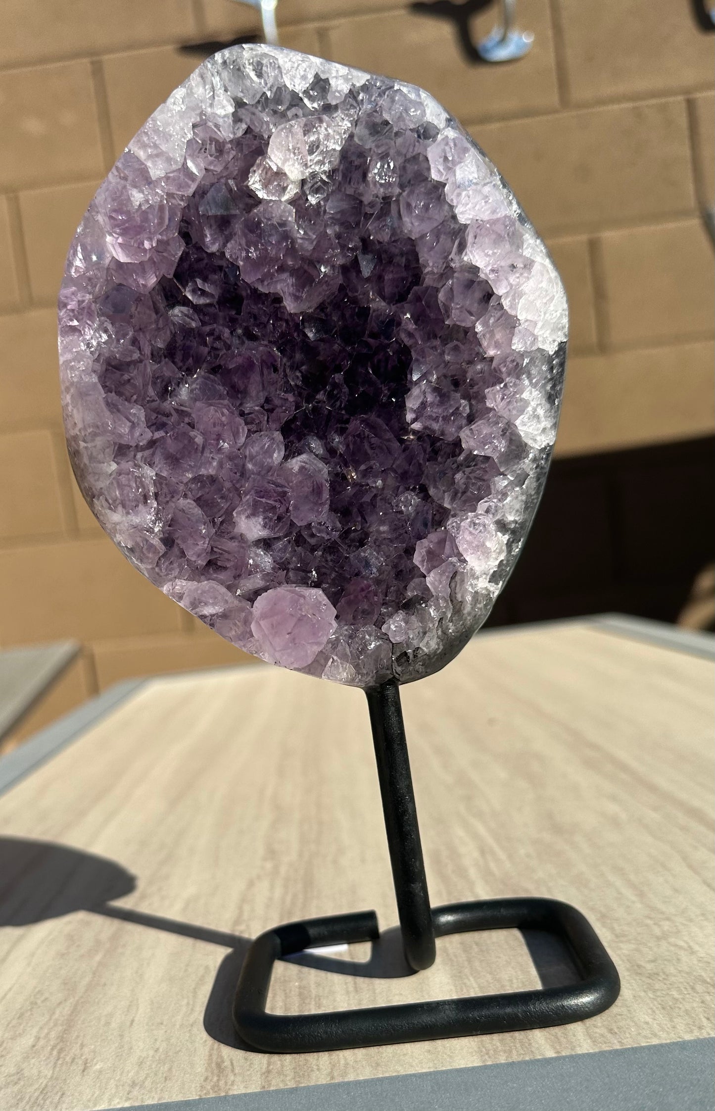 Mounted Amethyst