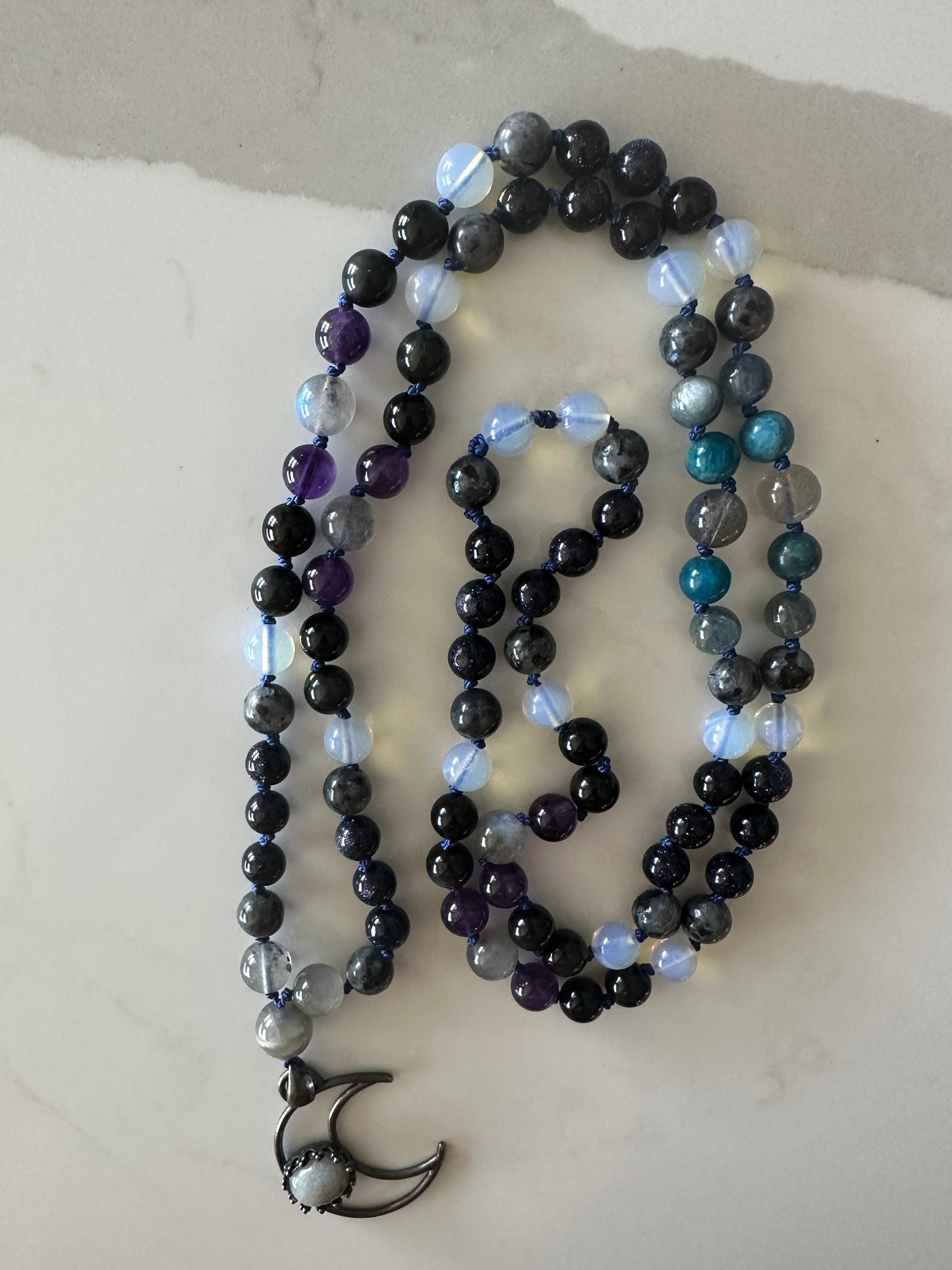 Third Eye Moon Mala