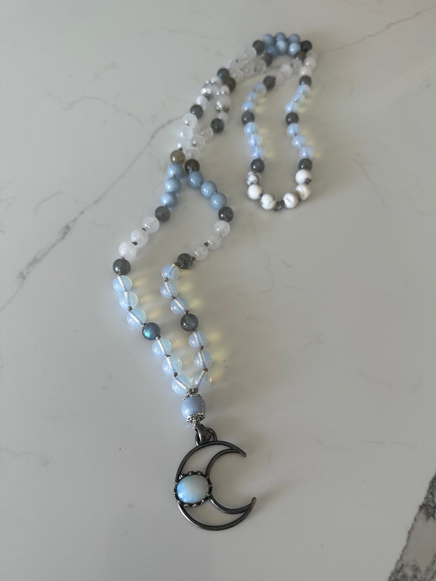 Angel Guide Moon Mala