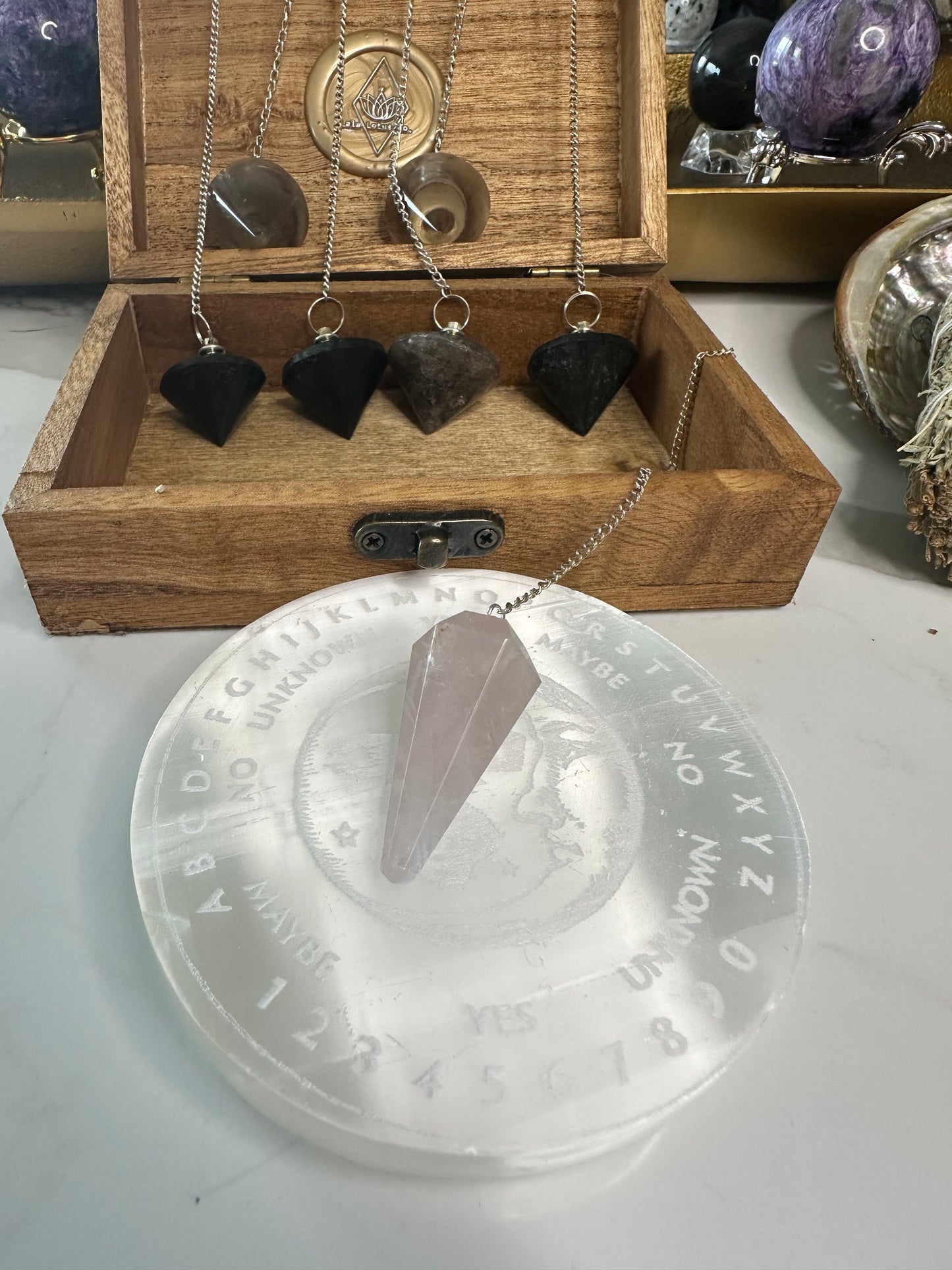 Crystal Pendulums