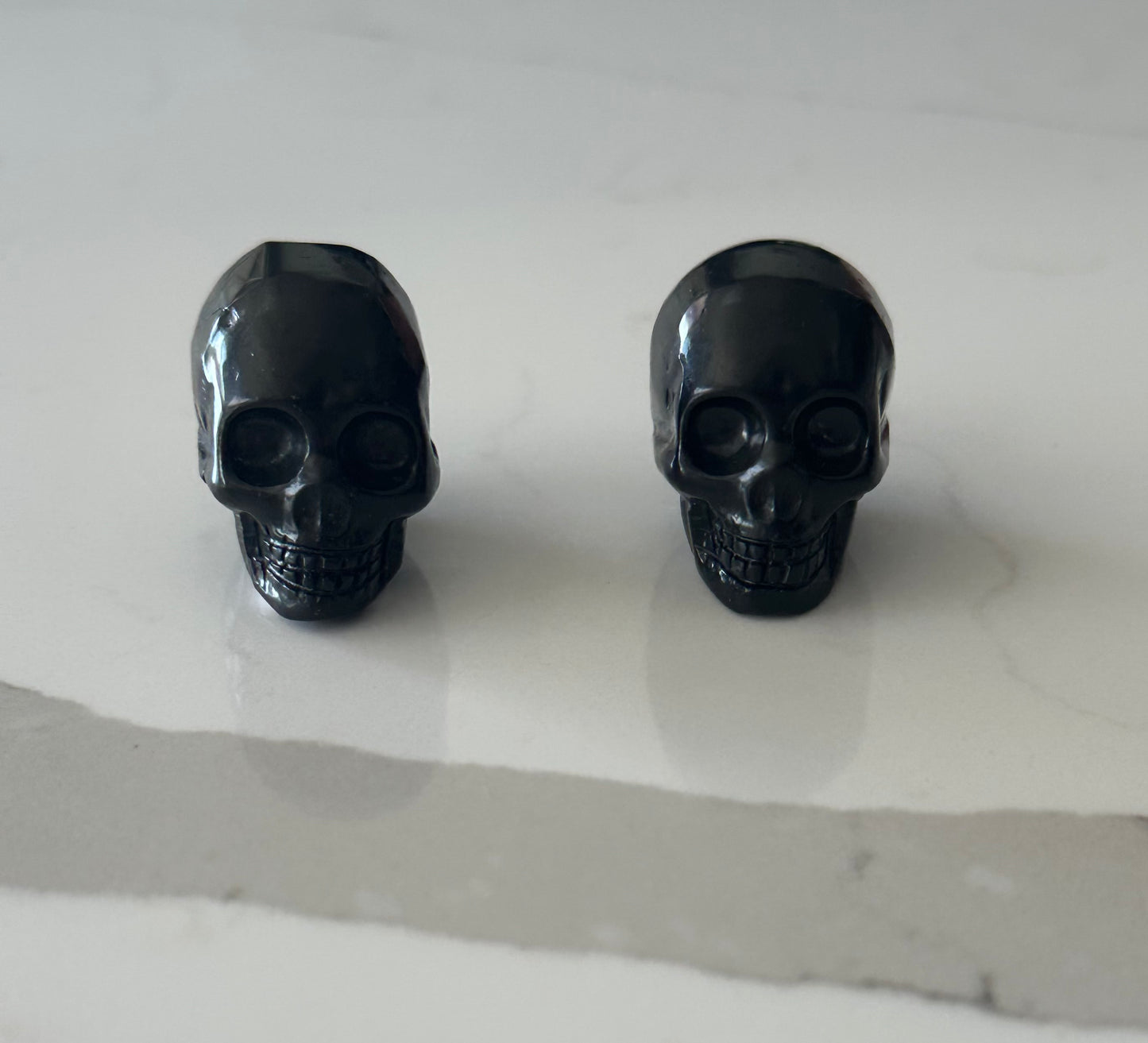 Mini Shungite Skulls (EMF Protection)
