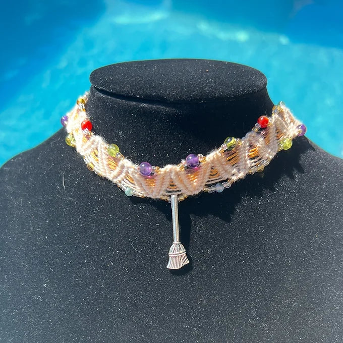 Fall Broom Choker