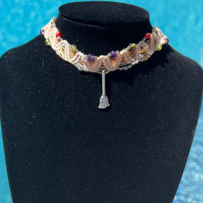 Fall Broom Choker