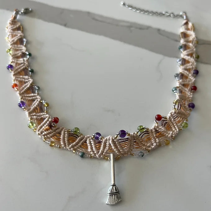 Fall Broom Choker