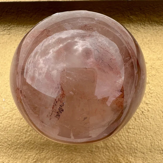 Fire Quartz Mushroom
