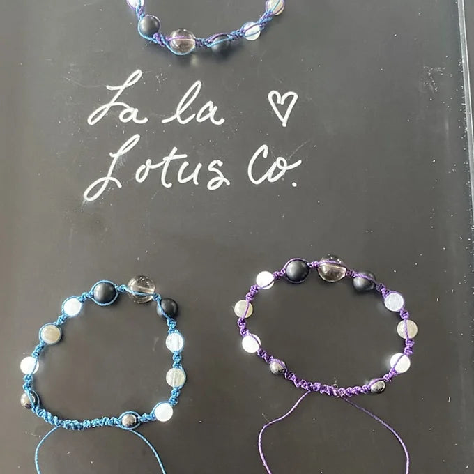 Grounding, protection, balancing adjustable bracelets