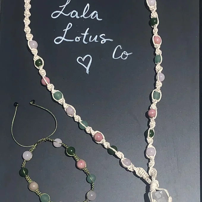 Heart Chakra Jewelry Set
