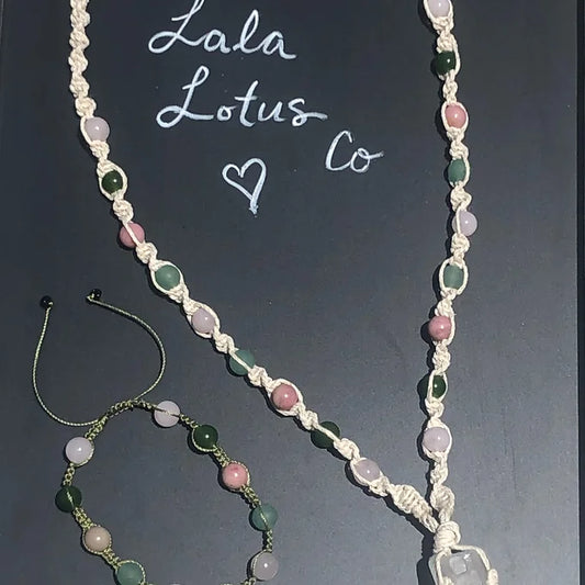Heart Chakra Jewelry Set