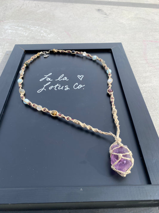 Anti-anxiety hemp Necklace