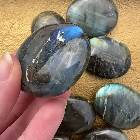 Labradorite Palm Stone