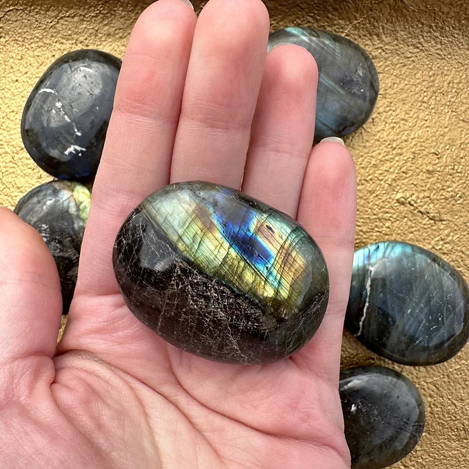 Labradorite Palm Stone