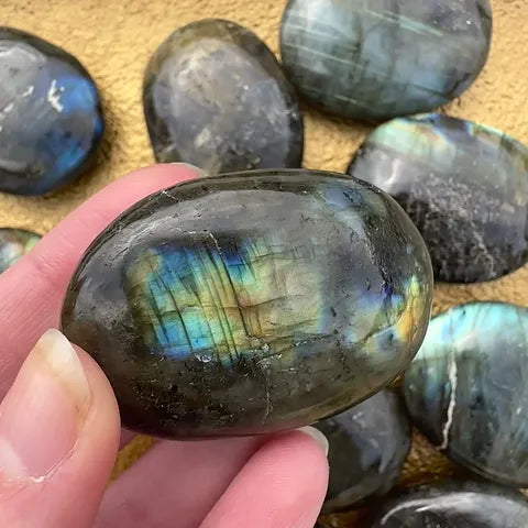 Labradorite Palm Stone