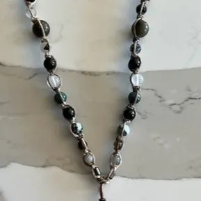 Labradorite Tree of Life necklace