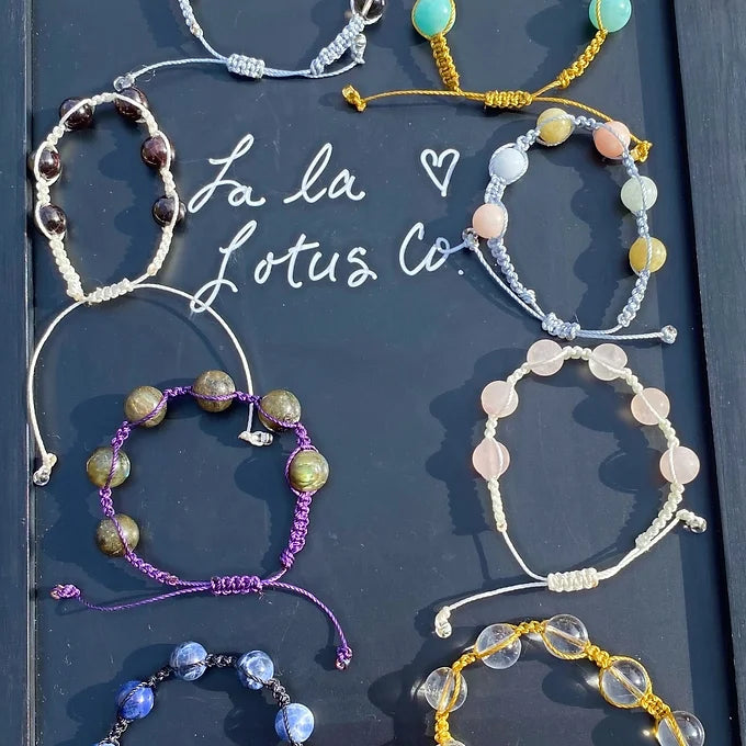 Large Crystal Beaded Bracelet