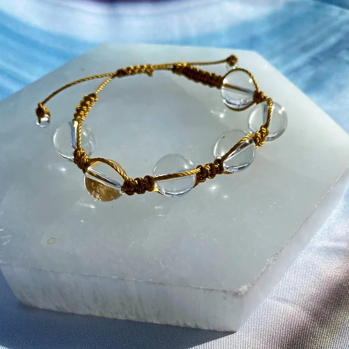 Large Crystal Beaded Bracelet