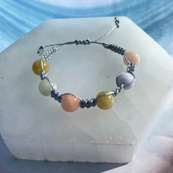 Large Crystal Beaded Bracelet