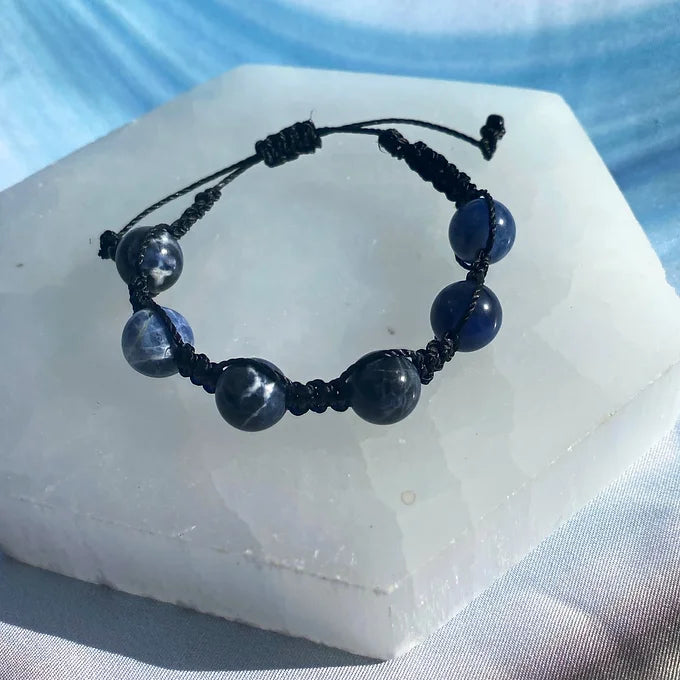 Large Crystal Beaded Bracelet