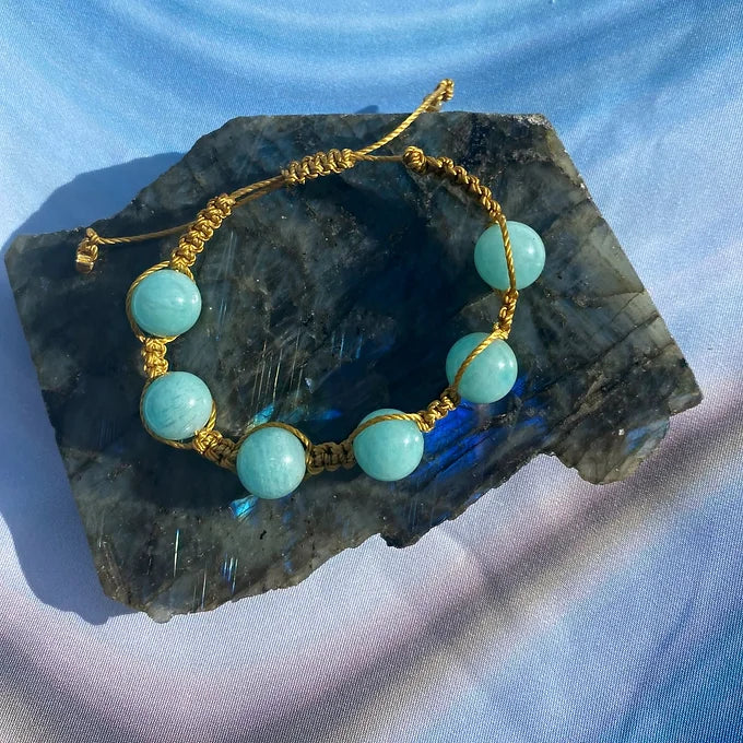 Large Crystal Beaded Bracelet