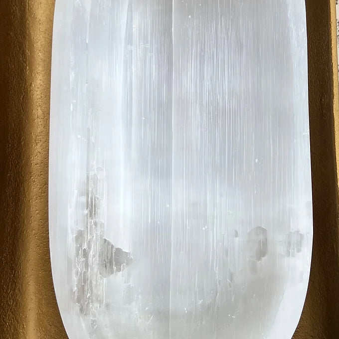Large Selenite Charging Plate
