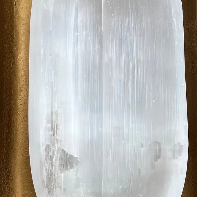 Large Selenite Charging Plate