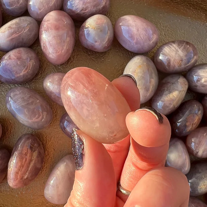 Lavender Rose Quartz Tumbles