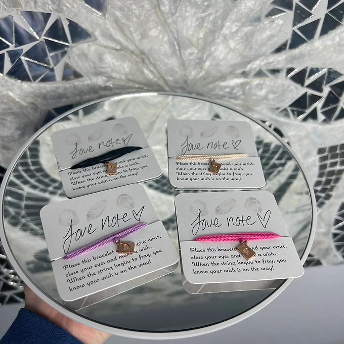 Love Note Wish Bracelet