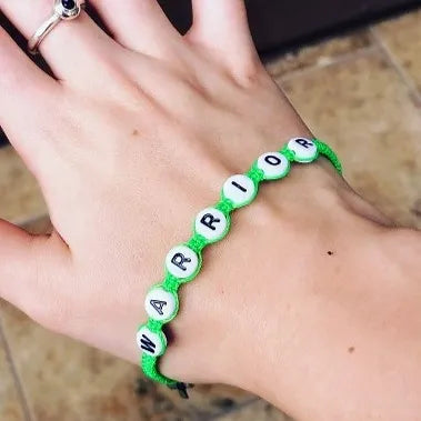 Lyme Warrior Charm Bracelet