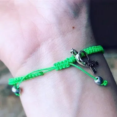 Lyme Warrior Charm Bracelet