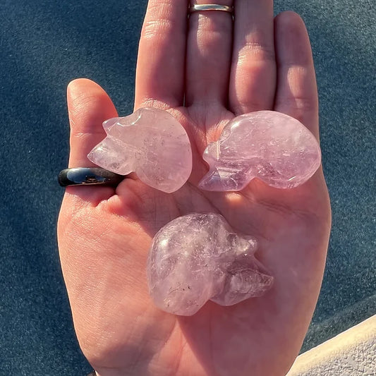 Mini Amethyst Skull