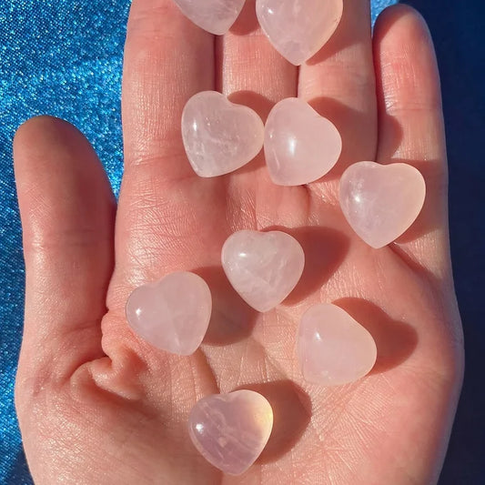 Mini Rose Quartz Heart