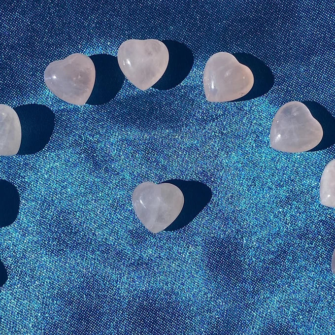 Mini Rose Quartz Heart