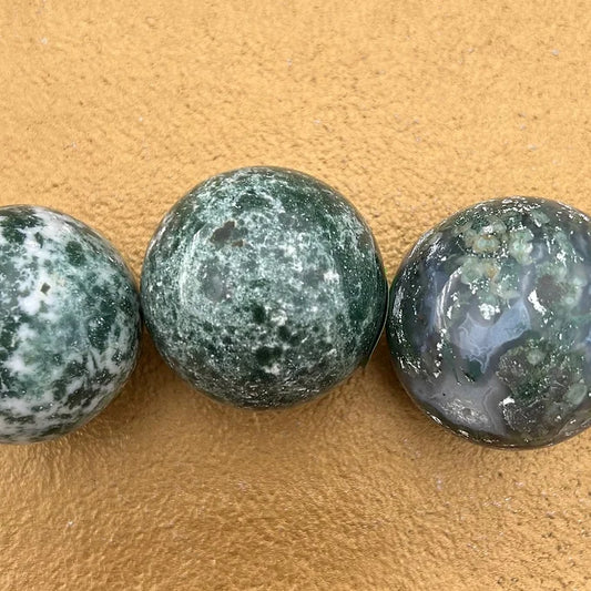 Moss Agate Sphere