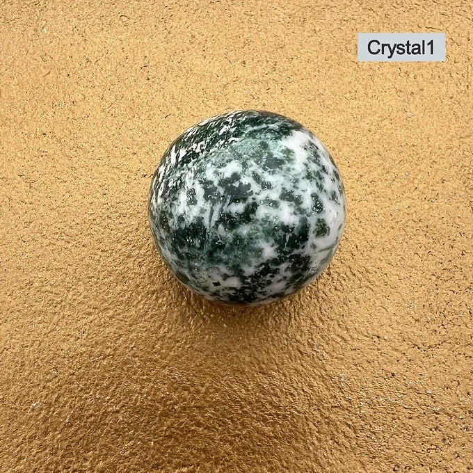 Moss Agate Sphere