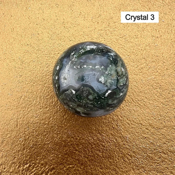 Moss Agate Sphere