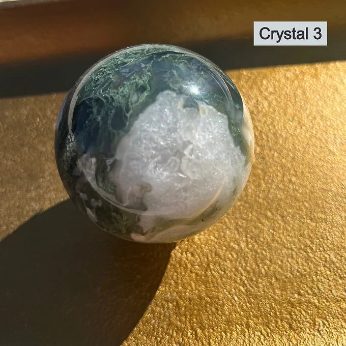 Moss Agate Spheres