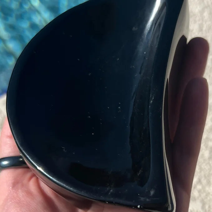 Obsidian Moon Bowl