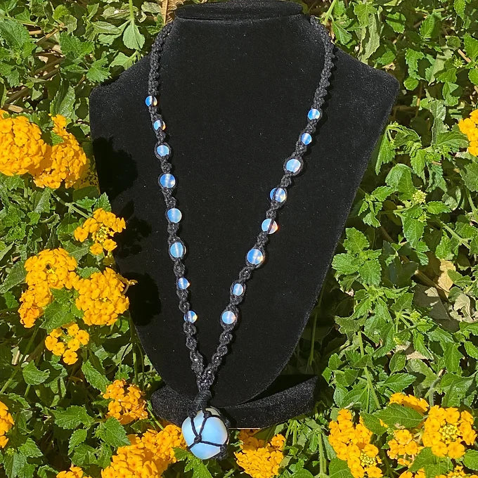 Opalite Hemp Necklace