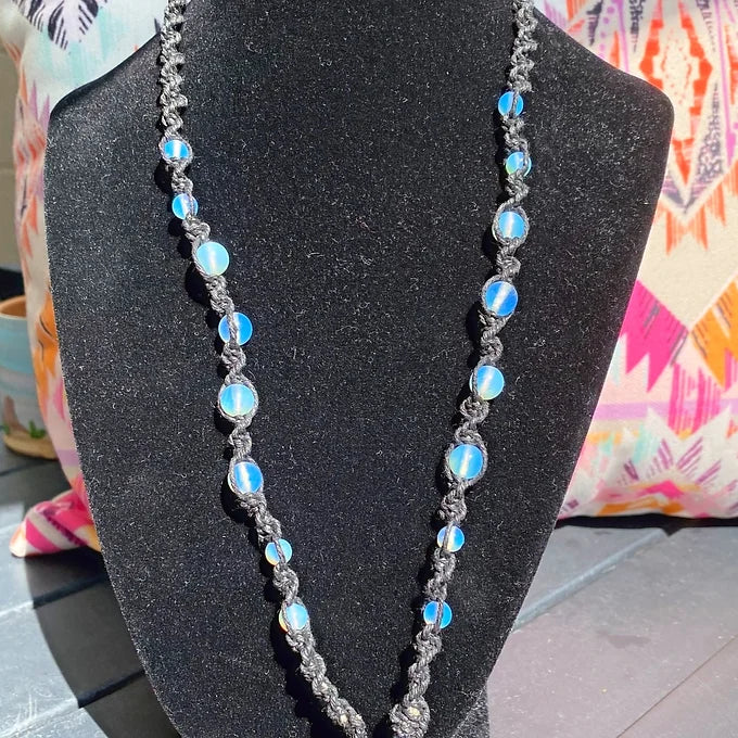 Opalite Hemp Necklace