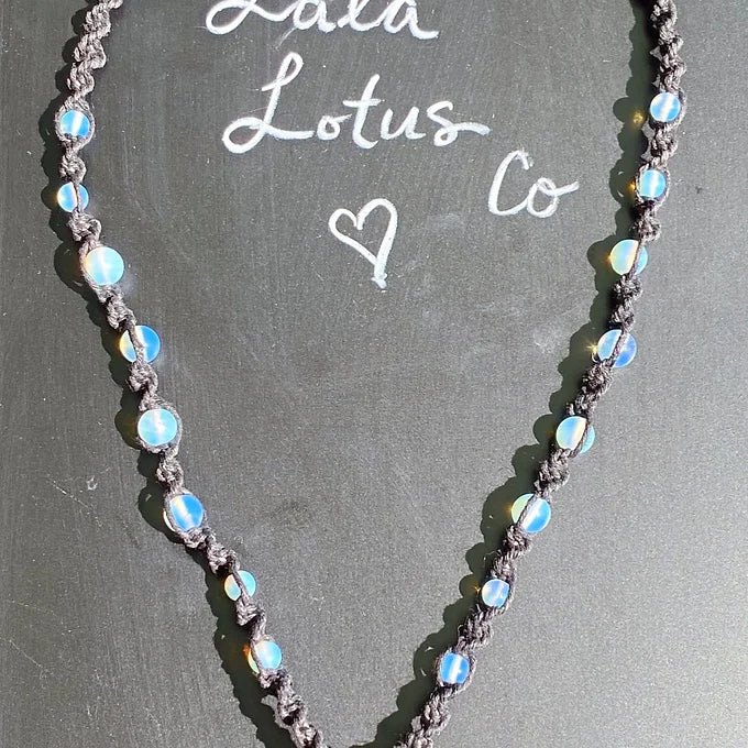 Opalite Hemp Necklace